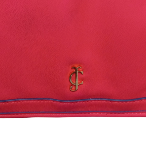 JUICY COUTURE Florescent Pink/Gold Shoulder Bag - Picture 2 of 9